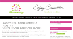 Desktop Screenshot of enjoysmoothies.com